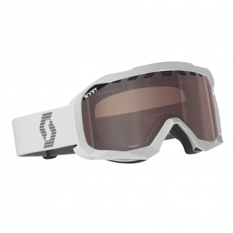 Scott Goggle Hustle ACS White Silver Chrome 2013 - Ski Goggles