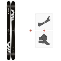 Ski Movement Fly Two 88 2022 + Fixations de ski randonnée + Peaux - Ski sans fixations Homme