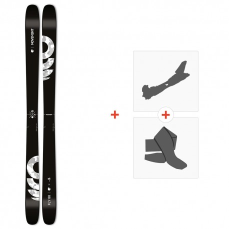 Ski Movement Fly Two 88 2022 + Tourenbindungen + Felle - Ski Männer ( ohne bindungen )
