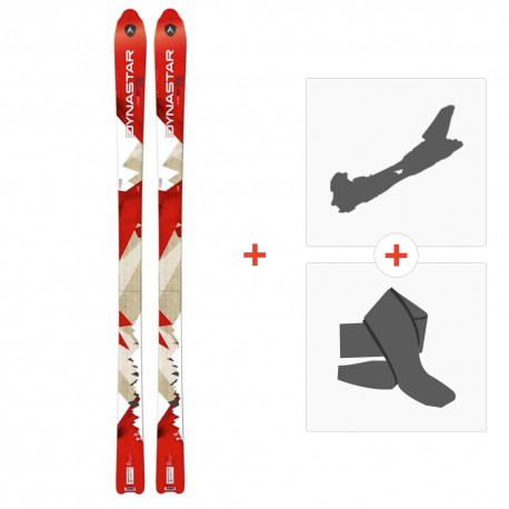 Ski Dynastar Cham Alti 79 2014 + Fixations randonnée + Peau - Pack Ski Randonnée 75-79 mm