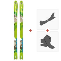 Ski Dynastar Cham Alti 83 2014 + Fixations randonnée + Peau - Pack Ski Randonnée 80-85 mm