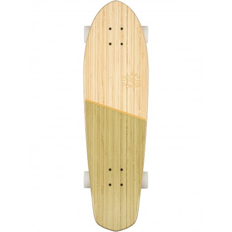 Skateboard Globe  Big Blazer 32'' - Bamboo/Olive - Complete 2023 - Skateboards Complètes