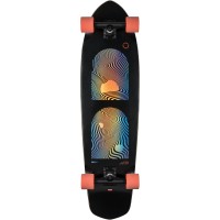 Skateboard Globe  Blazer XL 36'' - Black/Orange- Complete 2023 - Cruiserboards im Holz Complete