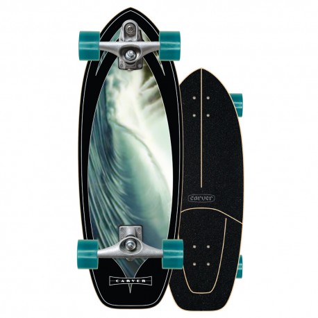 Surf Skate Carver Super Snapper 28\\" 2024 - Complete - Complete Surfskates