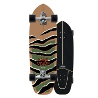 Surf Skate Carver Job Camo Tiger 33\\" 2024 - Complete - Complete Surfskates