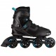 Roller en ligne Skatelife Aztec Black/Blue 2022 - Rollers en ligne