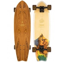 Skateboard Cruiser Complet Arbor Sizzler 30.5\\" Groundswell 2023  - Cruiserboards en bois Complet
