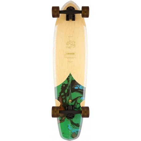 Longboard Complete Arbor Mission 35\\" Groundswell 2023  - Longboard Complete
