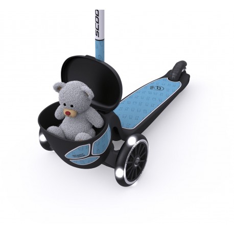 Scoot and Ride | Highwaykick 2 Lifestyle Reflective | Steel 2022 - Kids Scooter