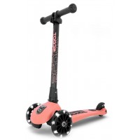 Scoot and Ride | Highwaykick 3 LED | Peach 2022 - Kids Scooter
