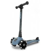Scoot and Ride | Highwaykick 3 LED | Steel 2022 - Kids Scooter
