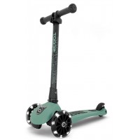 Scoot and Ride | Highwaykick 3 LED | Forest 2022 - Kids Scooter