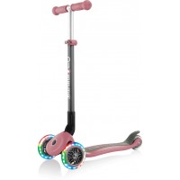 Globber | Primo Foldable Lights | Anodized T Bar | Pastel pink 2022 - Kids Scooter