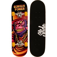 Slide | Skateboard | 28-Inch | Gorilla Power 2022 - Skateboards Complètes