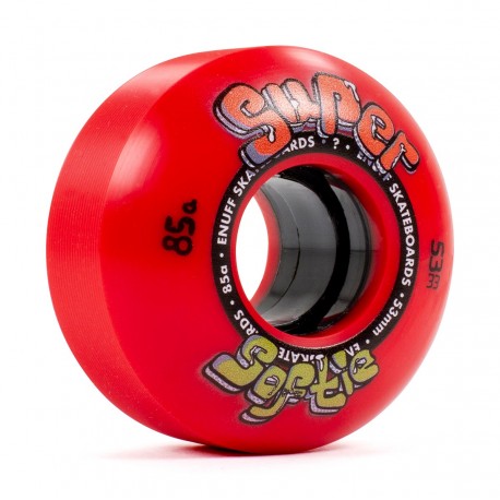 Skateboard Wheels Enuff Super Softie Red 2023 - Skateboard Rollen