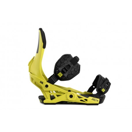 Snowboard Bindings Now Select Pro Safety Yellow 2023 - Snowboard Bindings Men ( Unisex )