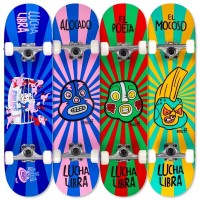 Skateboard Enuff Lucha Libre 7.25\\" Mini- Complete 2022 - Skateboards Completes