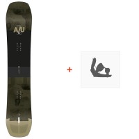 Snowboard Amplid Unw8 2023 + Fixations  - Pack Snowboard Homme