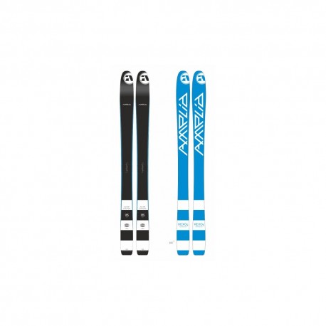 Ski Amplid Ego trip evolution 2015 + Touring Ski Bindings + Climbing Skins  - Touring Ski Set 91-95 mm
