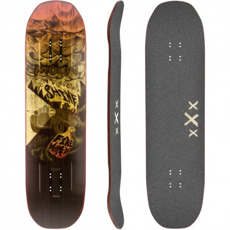 Moonshine Firewater 36\\" 2019 -  Deck Only - Longboard deck only (customize)