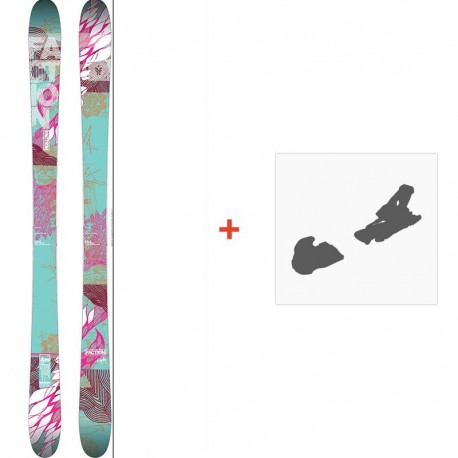 Ski Faction Ambit 2014 + Ski Bindings - Freestyle Ski Set