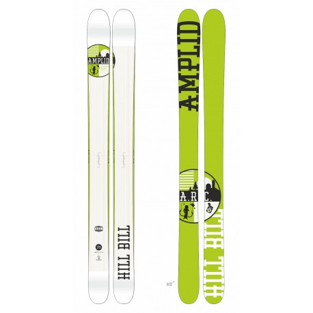 Ski Amplid The Hill Bill 2015 + Ski Bindungen  - Pack Ski Freeride 111-115 mm