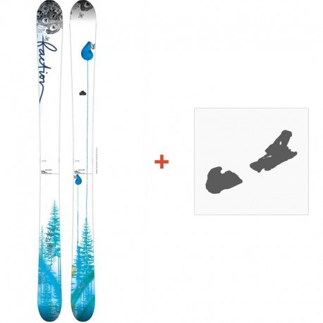 Ski Faction Supertonic 2015 +  Fixation de Ski - Pack Ski Freeride 106-110 mm