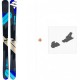 Ski Völkl Shiro Jr 2014  + Fixation de ski - Pack Ski Freestyle