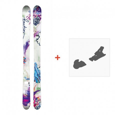 Ski Faction Supertonic 2016 mit Skibindungen - Pack Ski Freeride 106-110 mm