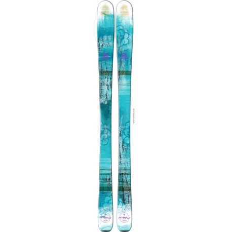 Ski Salomon Q-83 Myriad 2016 + Fixation de ski - Ski All Mountain 80-85 mm avec fixations de ski à choix