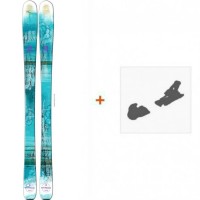 Ski Salomon Q-83 Myriad 2016 +  Ski Bindings - Ski All Mountain 80-85 mm with optional ski bindings