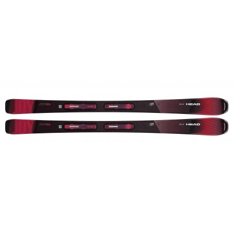 Ski Head Total Joy 2023 + Fixations de ski au choix - Ski All Mountain 80-85 mm avec fixations de ski dediés