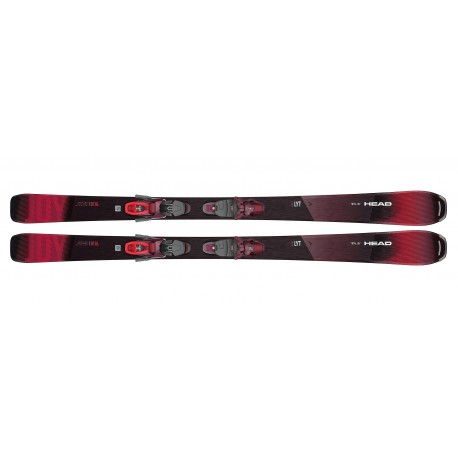 Ski Head Total Joy 2023 + Fixations de ski au choix - Ski All Mountain 80-85 mm avec fixations de ski dediés