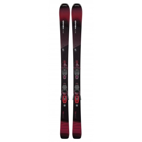 Ski Head Total Joy 2023 + Skibindungen zur Auswahl - Ski All Mountain 80-85 mm mit festen Skibindungen