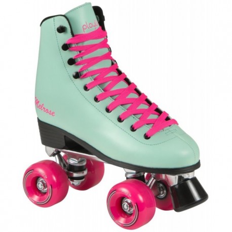 Quad skates Playlife Melrose Deluxe Turquoise 2018 - Rollerskates