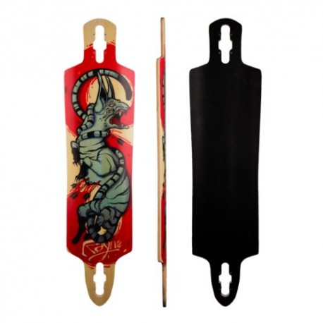 Rayne Hellcat 41\\" - Deck Only 2022 - Planche Longboard ( à personnaliser )