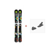 Ski Dynastar Slider Baby + Team 4 B76 White Black 2016 - Ski package Junior