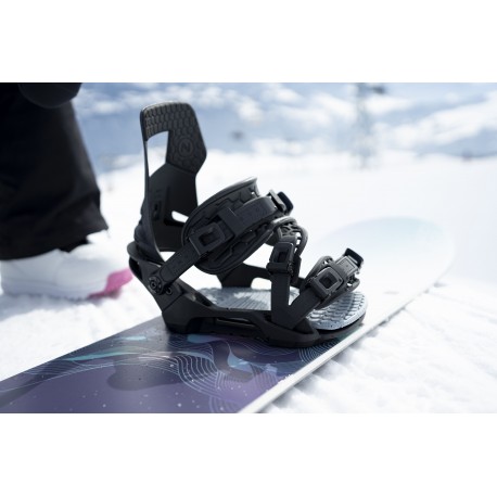 Snowboard Bindings Nidecker Kaon-W Plus 2024 - Snowboard Bindings Women