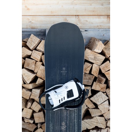 Fixation Snowboard Nidecker Muon-X Black 2025 - Fixation Snowboard Homme