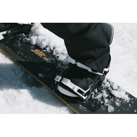 Fixation Snowboard Nidecker Prime Black 2025 - Fixation Snowboard Junior