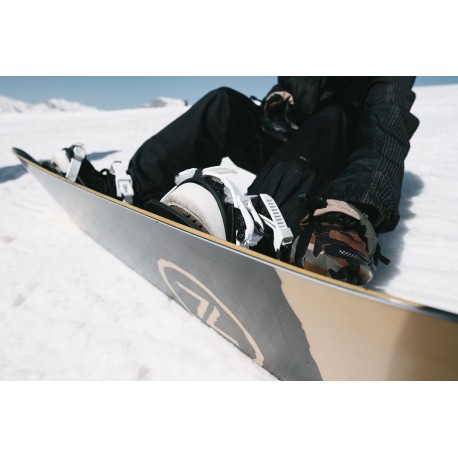 Snowboard Bindings Nidecker Prime Black 2025 - Snowboard Bindings Kids