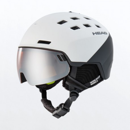 Visor Ski Helmet Head Radar WCR 2023 - Ski helmet with visor