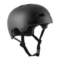 Skateboard-Helm Tsg Evolution Solid Color Dark Black Satin 2024 - Skateboard Helme
