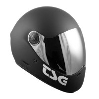 Full-face helmet Tsg Pass Pro Solid Color (+ Bonus Visor) Black Matt 2024
