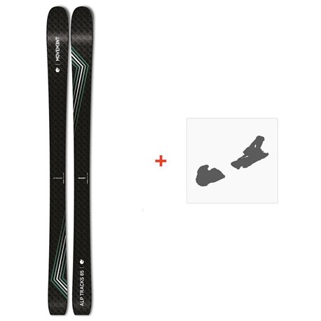 Ski Movement Alp Tracks 85 W 2025 + FIxations de ski  - Ski All Mountain 80-85 mm avec fixations de ski à choix