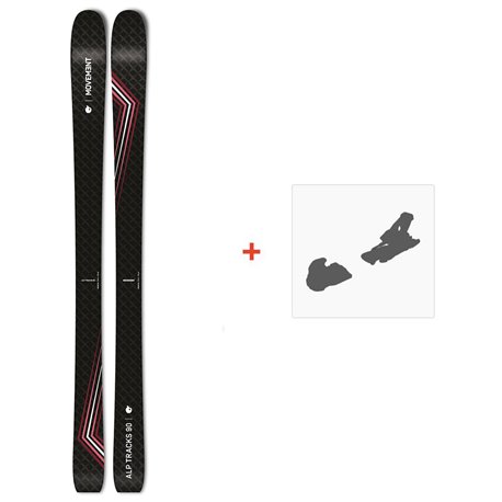 Ski Movement Alp Tracks 90 W 2025 + FIxations de ski  - Ski All Mountain 86-90 mm avec fixations de ski à choix