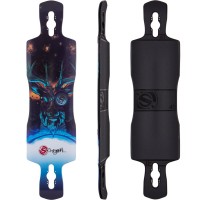 Original Freeride 41\\" Mutant Space Stag Rocker Concave 2017 - Deck Only - Longboard deck only (customize)