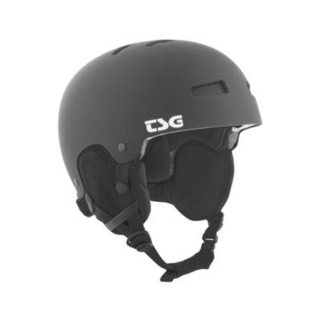 TSG Ski helmet Gravity Solid Color Flat Black - Casque de Ski