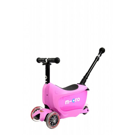Trottinette Micro Mini2Go Deluxe Plus Pink 2023 - Trottinette Enfants