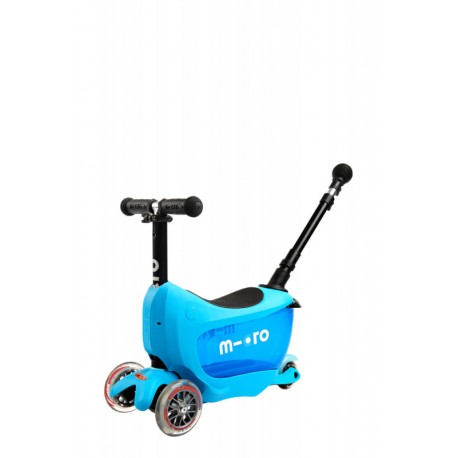 Trottinette Micro Mini2Go Deluxe Plus Blue 2023 - Trottinette Enfants